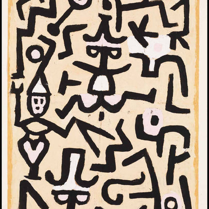 Paul Klee - Comedians' Handbill