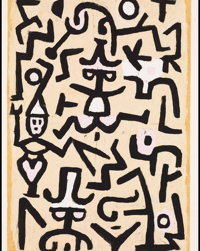 Paul Klee - Comedians' Handbill
