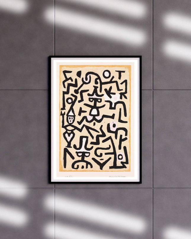Paul Klee - Comedians' Handbill