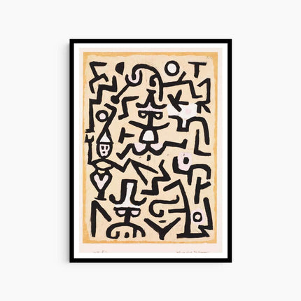 Paul Klee - Comedians' Handbill