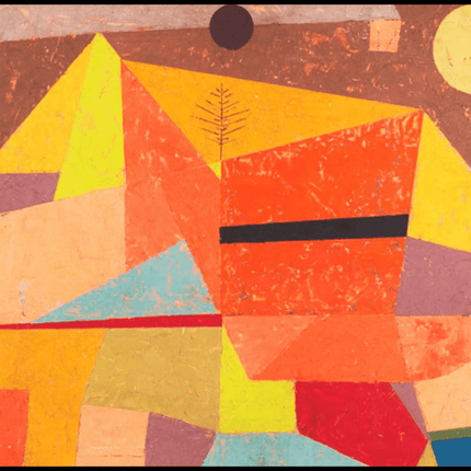 Paul Klee - Joyful Mountain Landscape