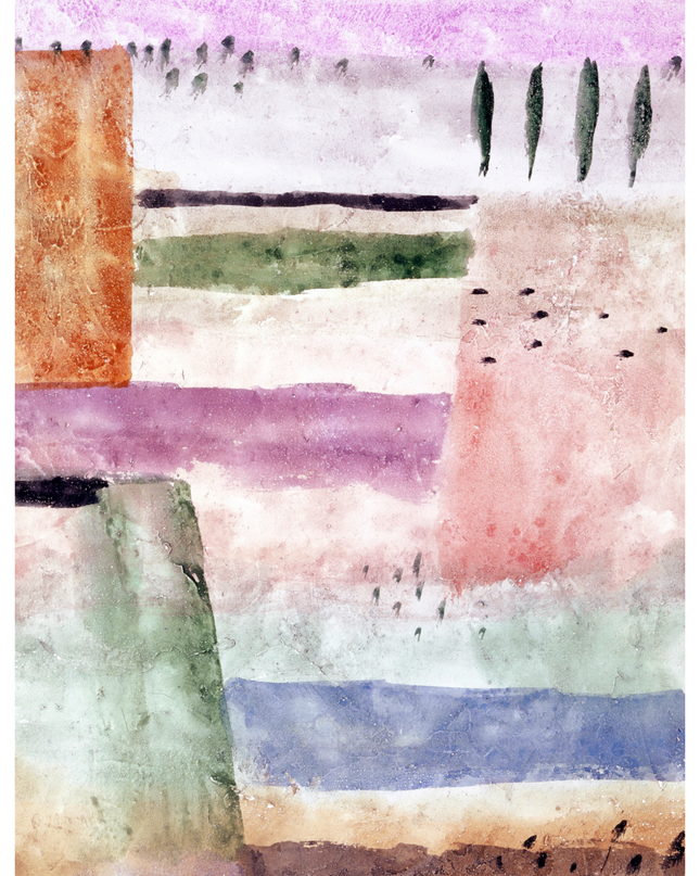 Paul Klee - Landscape with Poplars