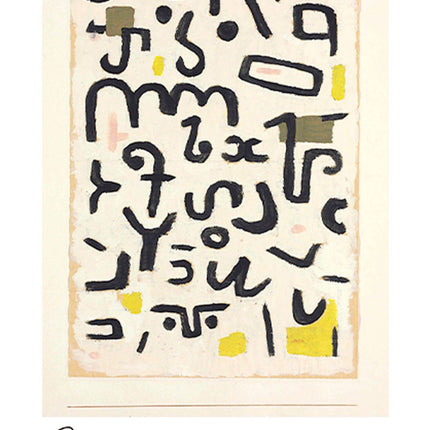 Paul Klee - Law Poster