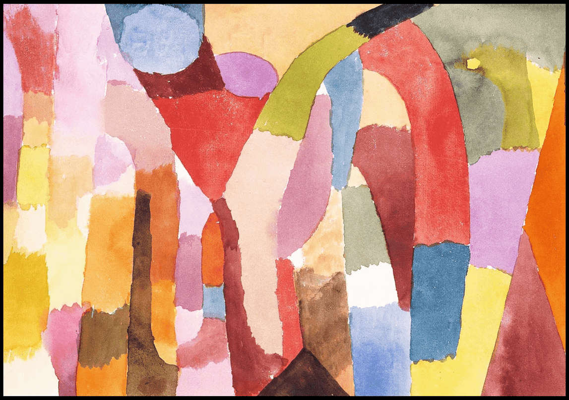 Paul Klee - Movement of Vaulted Chambers