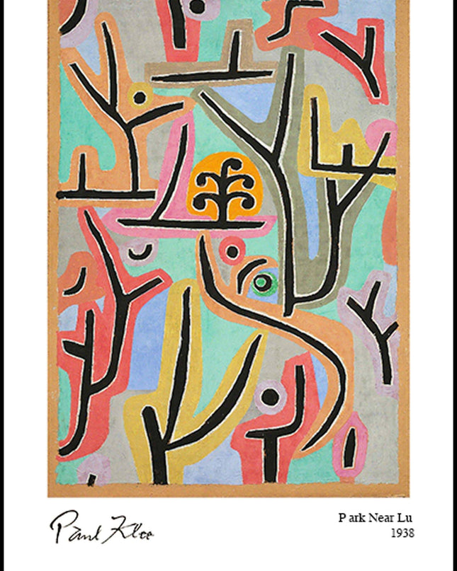 Paul Klee - Park Near Lu Poster