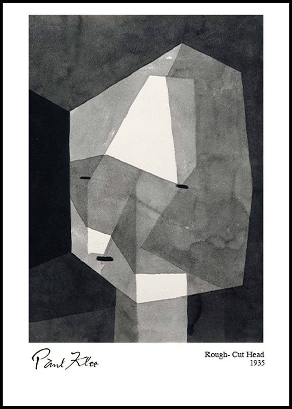 Paul Klee - Rough Cut Head Poster