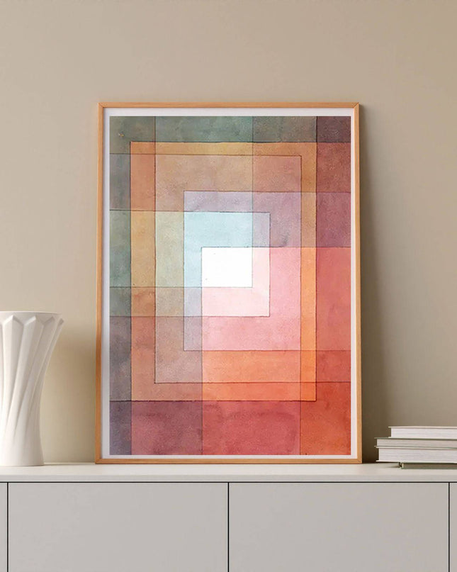 Paul Klee - White Framed Polyphonically