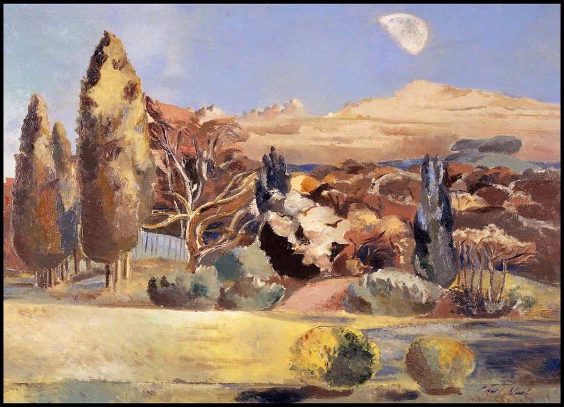 Paul Nash - Landscape of the Moon’s First Quarter
