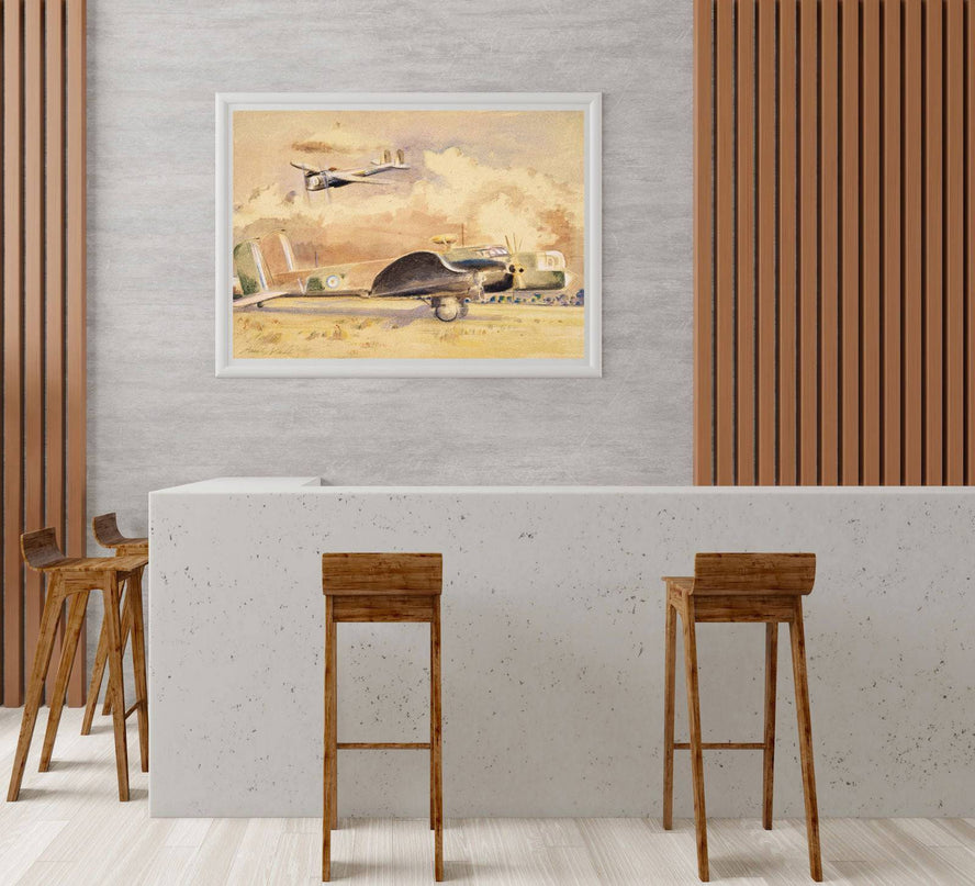 Paul Nash - Whitley Bombers Sunning