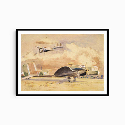 Paul Nash - Whitley Bombers Sunning