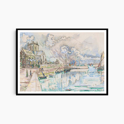 Paul Signac - Barfleur 'Le Port'
