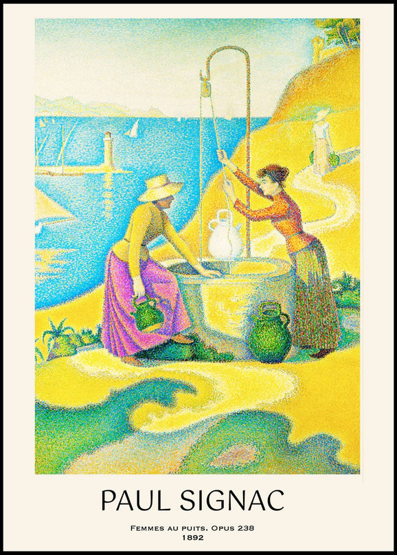 Paul Signac - Femmes Aux Puits Poster