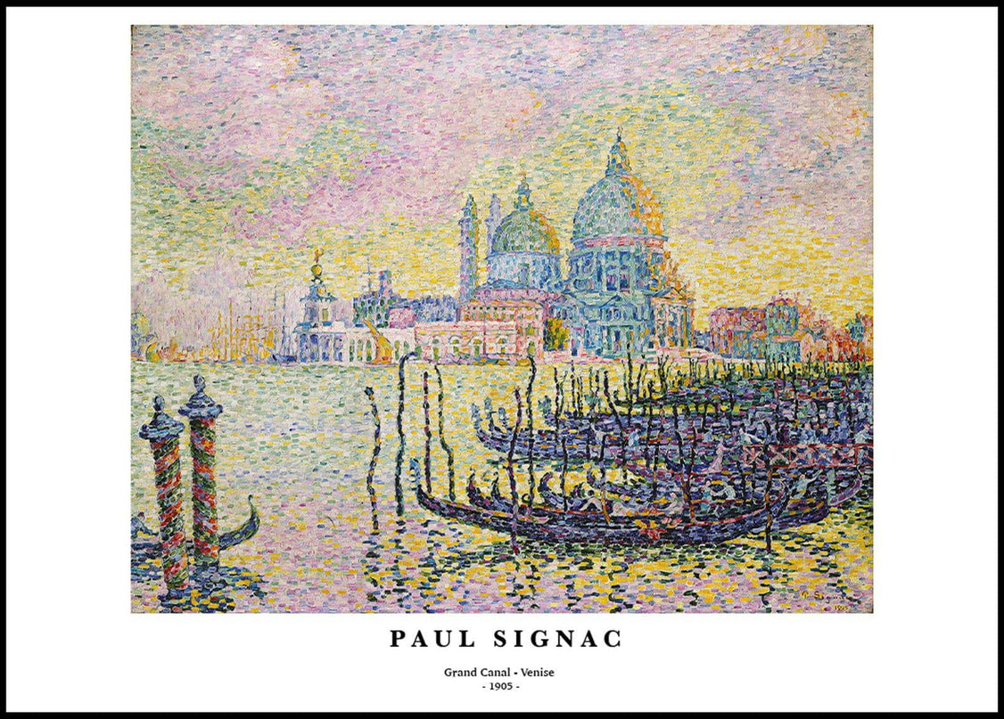 Paul Signac - Grand Canal - Venise