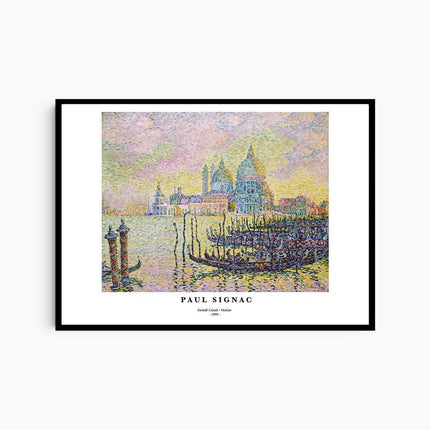 Paul Signac - Grand Canal - Venise