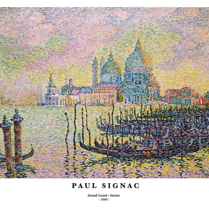 Paul Signac - Grand Canal - Venise