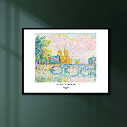 Paul Signac - La Cité, Paris Poster