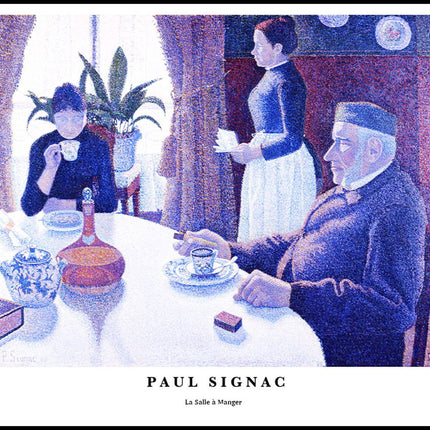 Paul Signac - La Salle à Manger Poster