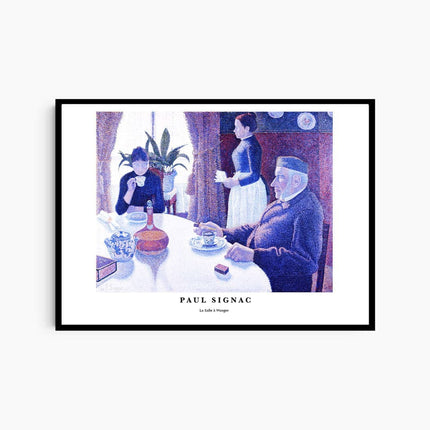 Paul Signac - La Salle à Manger Poster