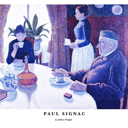 Paul Signac - La Salle à Manger Poster