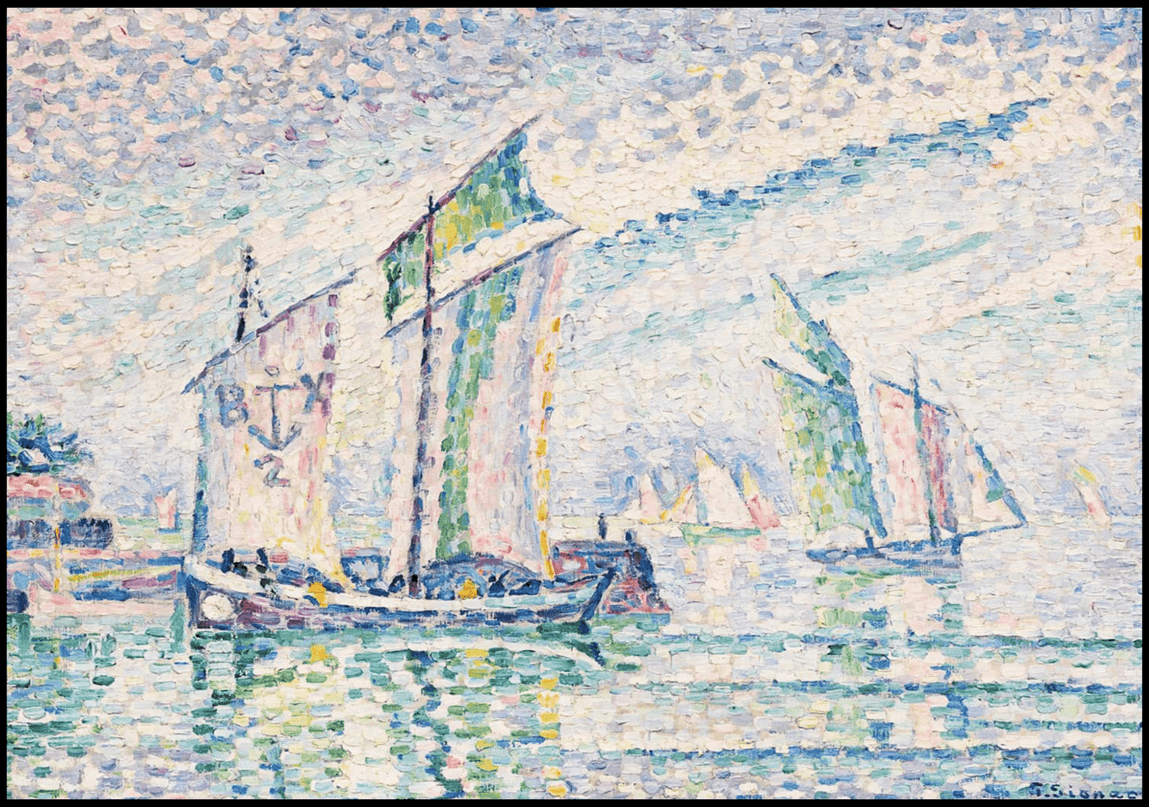 Paul Signac - Le Chenal de la Rochelle