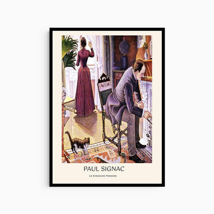 Paul Signac - Le Dimanche Parisien Poster