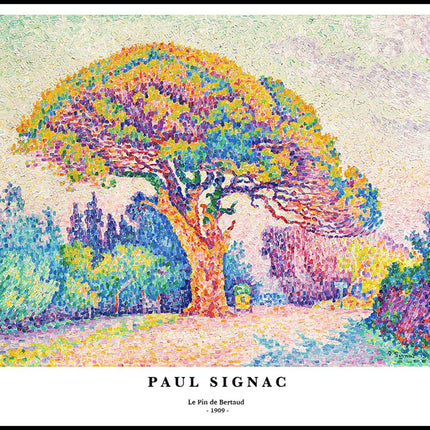 Paul Signac - Le Pin de Bertaud Poster