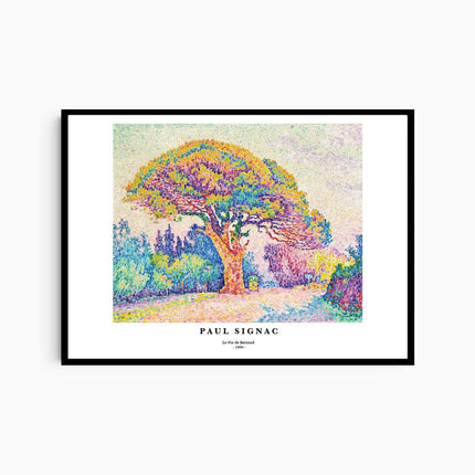 Paul Signac - Le Pin de Bertaud Poster