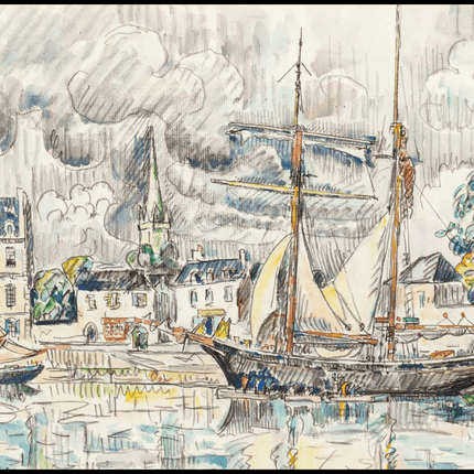 Paul Signac - Le Port de Paimpol