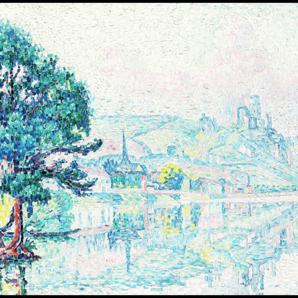 Paul Signac - Les Andelys. Matin. Été