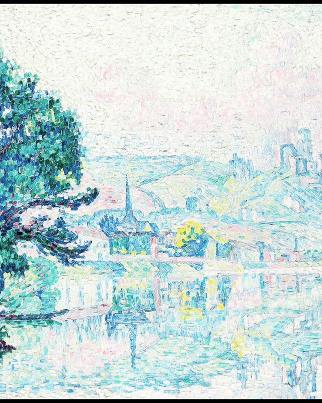 Paul Signac - Les Andelys. Matin. Été