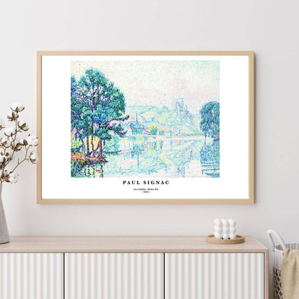 Paul Signac - Les Andelys. Matin. Ete Poster