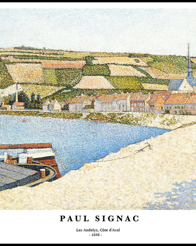 Paul Signac - Les Andelys, Côte d’Aval Poster