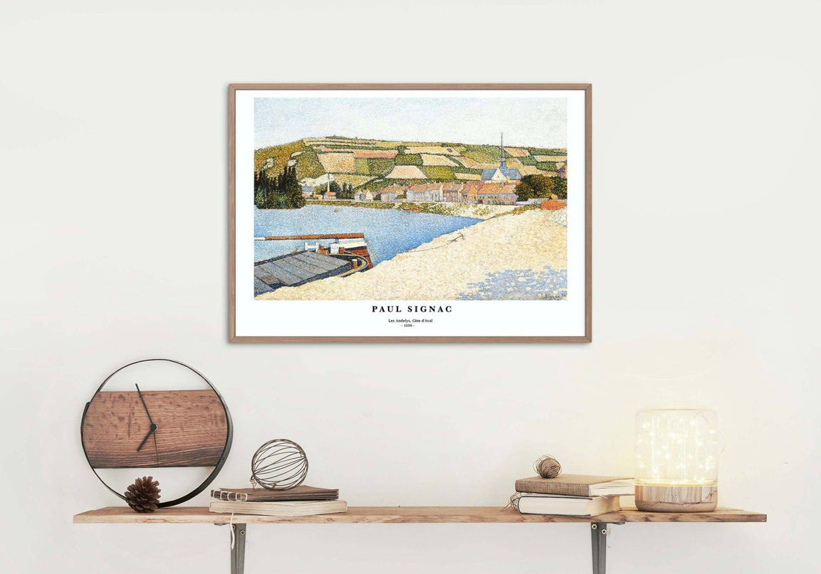 Paul Signac - Les Andelys, Côte d’Aval Poster