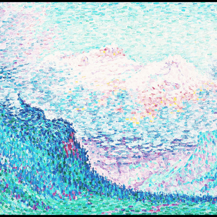 Paul Signac - Les Diablerets 'L’Oldenhorn et le Bécabesson'