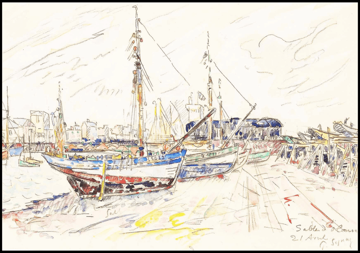 Paul Signac - Les Sables d’ Olonne