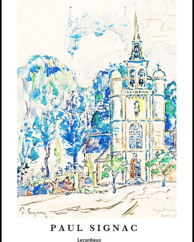 Paul Signac - Lezardieux Poster