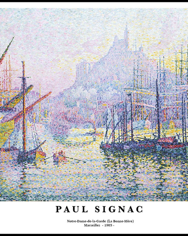 Paul Signac - Notre Dame de la garde Poster