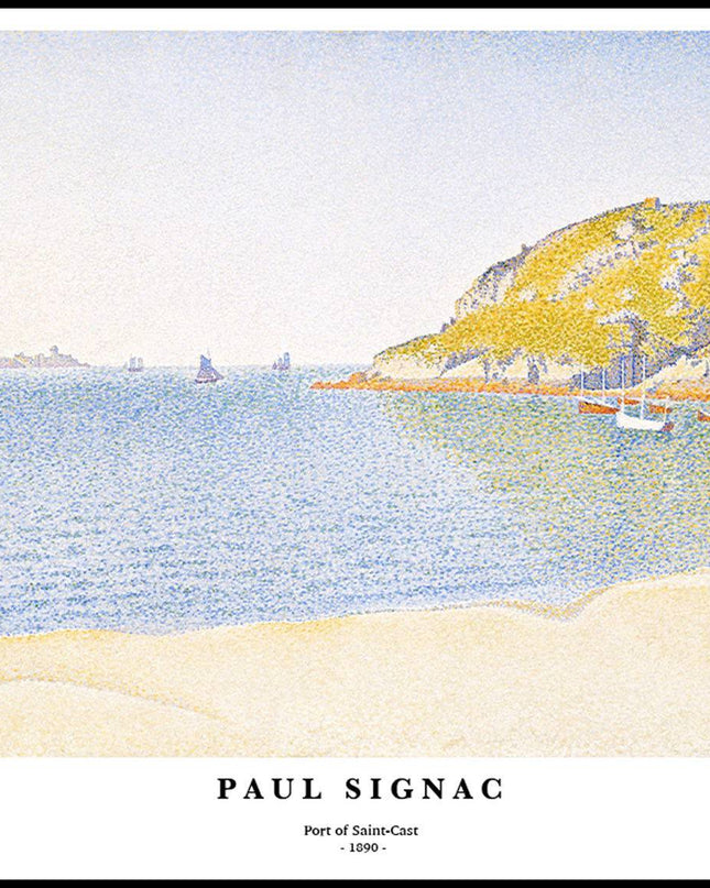 Paul Signac - Port of Saint-Cast Poster