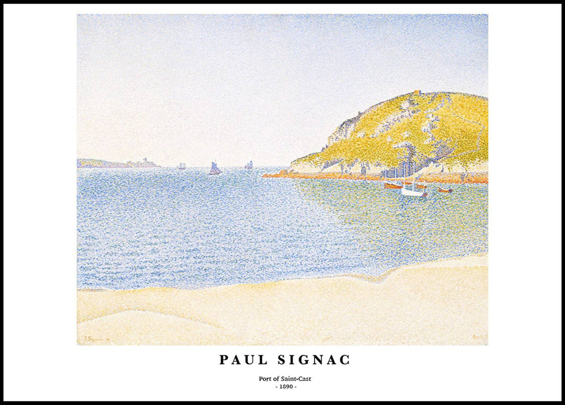 Paul Signac - Port of Saint-Cast Poster