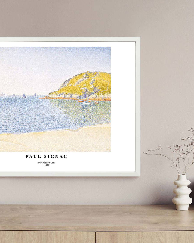 Paul Signac - Port of Saint-Cast Poster