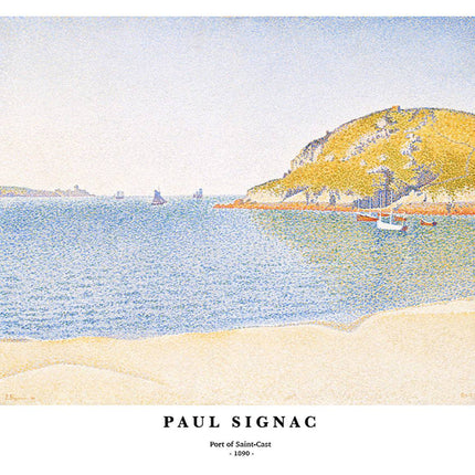 Paul Signac - Port of Saint-Cast Poster