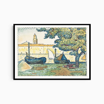 Paul Signac - Saint-Tropez 'The Port of St. Tropez'