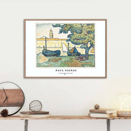 Paul Signac - Saint-Tropez 'The Port of St. Tropez' Poster