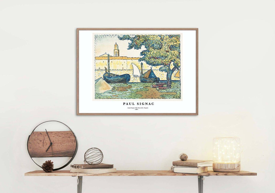 Paul Signac - Saint-Tropez 'The Port of St. Tropez' Poster