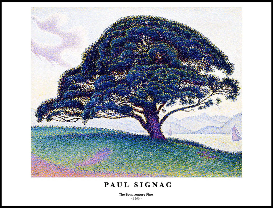 Paul Signac - The Bonaventure Pine Poster