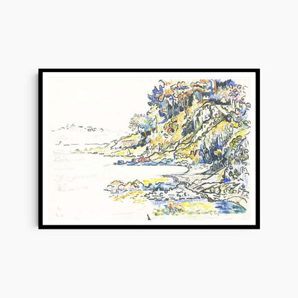 Paul Signac - The Calanque at Saint Tropez