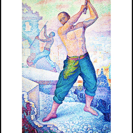 Paul Signac - The Demolisher Poster