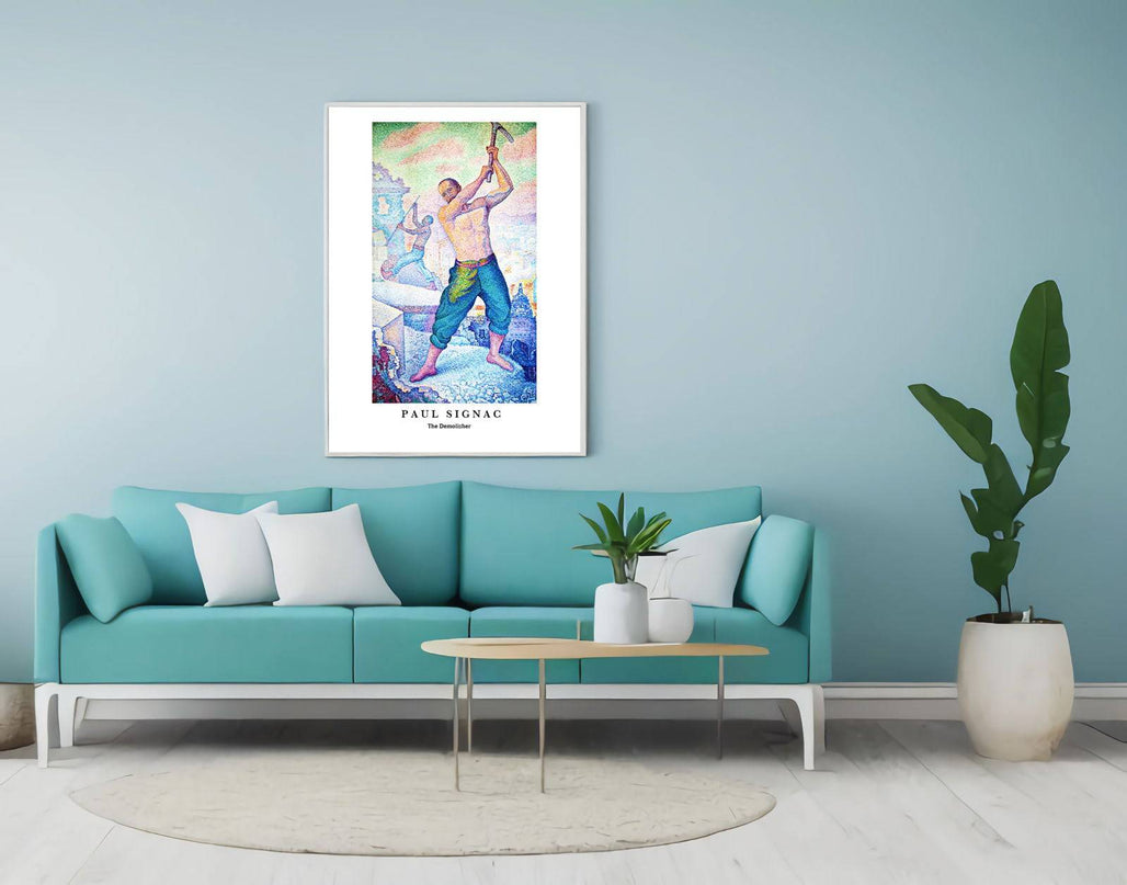 Paul Signac - The Demolisher Poster