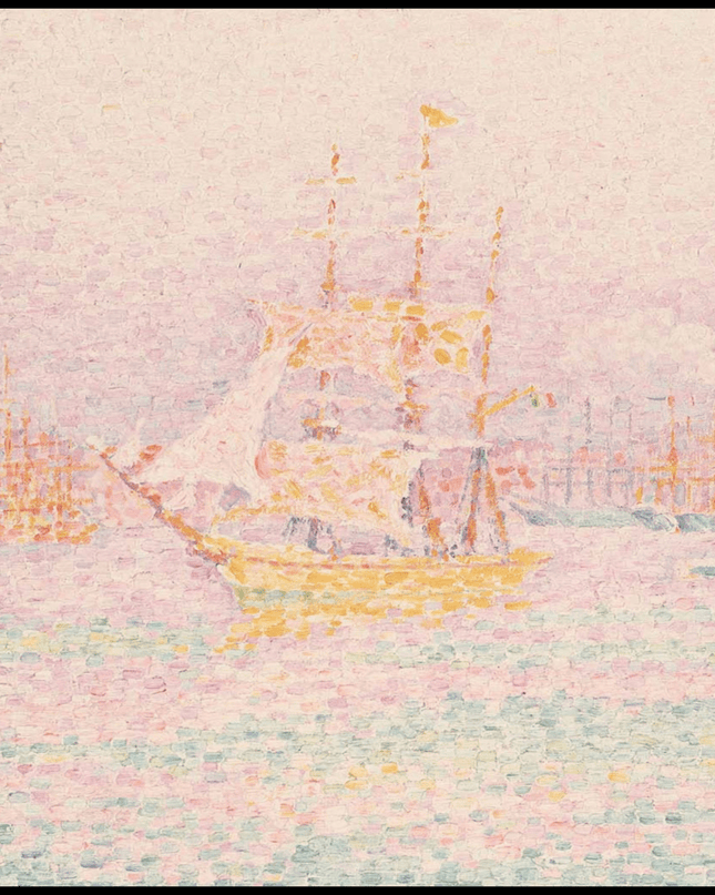 Paul Signac - The Harbour at Marseilles