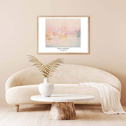 Paul Signac - The Harbour at Marseilles Poster
